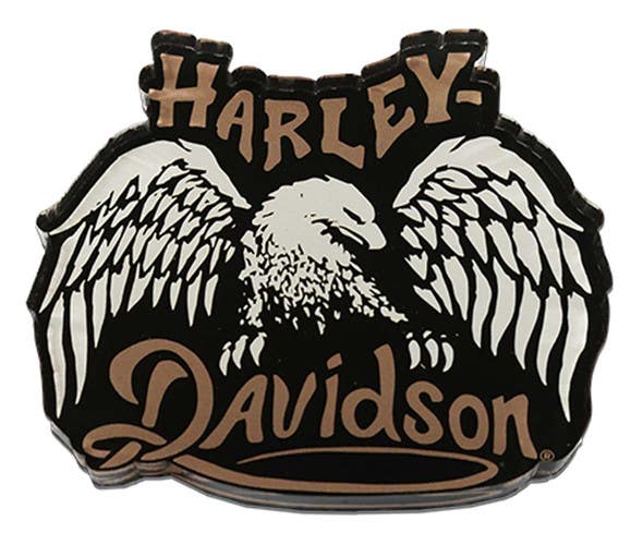 HARLEY-DAVIDSON DARK WING ACRYLIC MAGNET