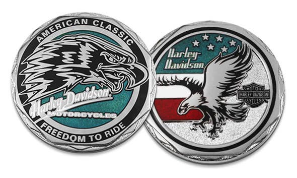 HARLEY-DAVIDSON AMERICAN CLASSIC COIN
