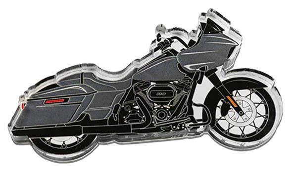 HARLEY-DAVIDSON LOW RIDER MOTORCYCLE ACRYLIC MAGNET