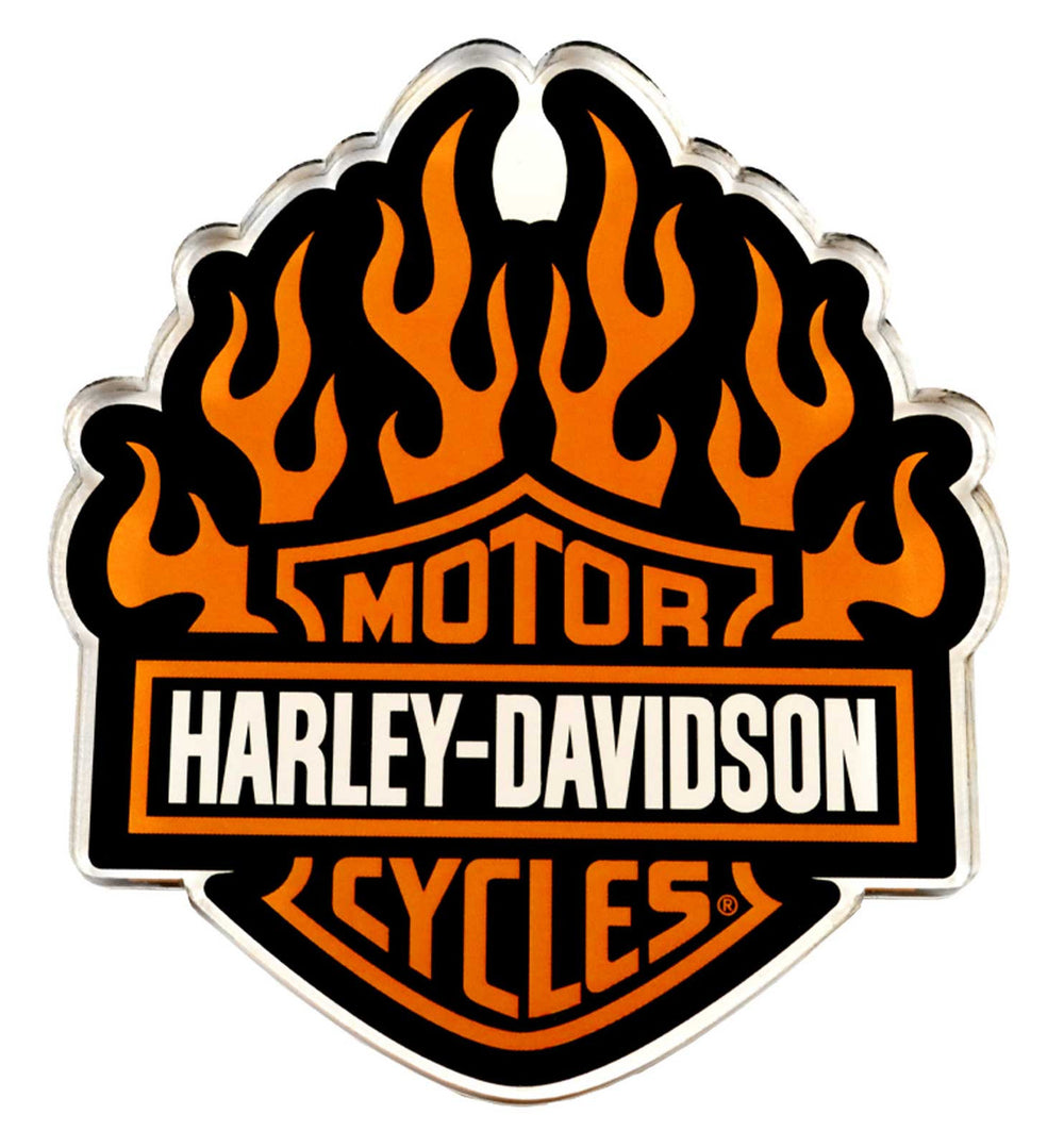 Harley-Davidson Fire Starter Acrylic Magnet
