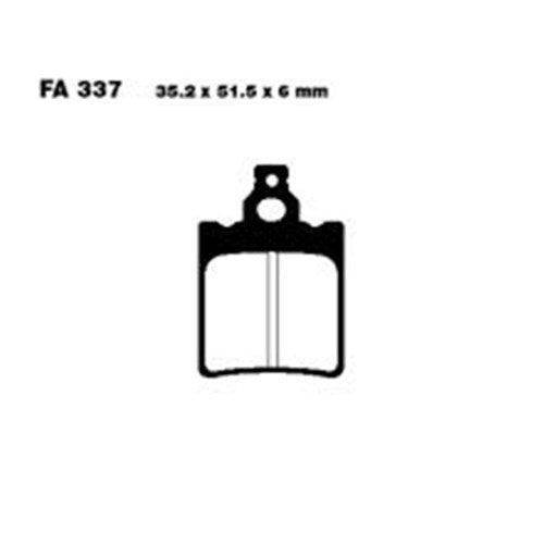 STREAMLINE MX EXTREME DUTY PADS SB337EX (FA337) . [ONC01] #