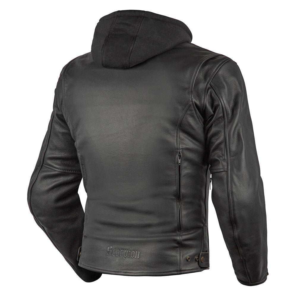 SCORPION TORQUE LEATHER JKT BLK (MD)