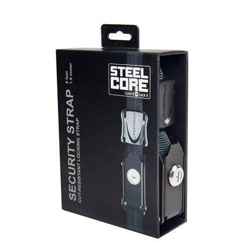 STEELCORE SECURITY LOAD STRAP BLACK SINGLE 6 FT/1.8M