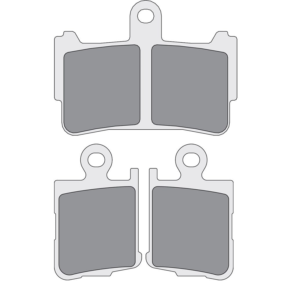 DP HH+ PERFORMANCE BRAKE PADS (FA499/4 / FDB2259)