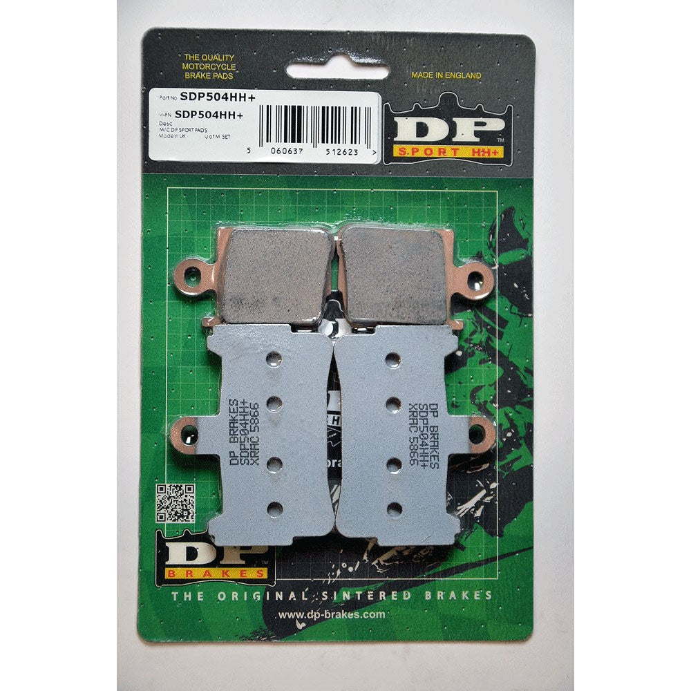 DP HH+ PERFORMANCE BRAKE PADS (FA499/4 / FDB2259)