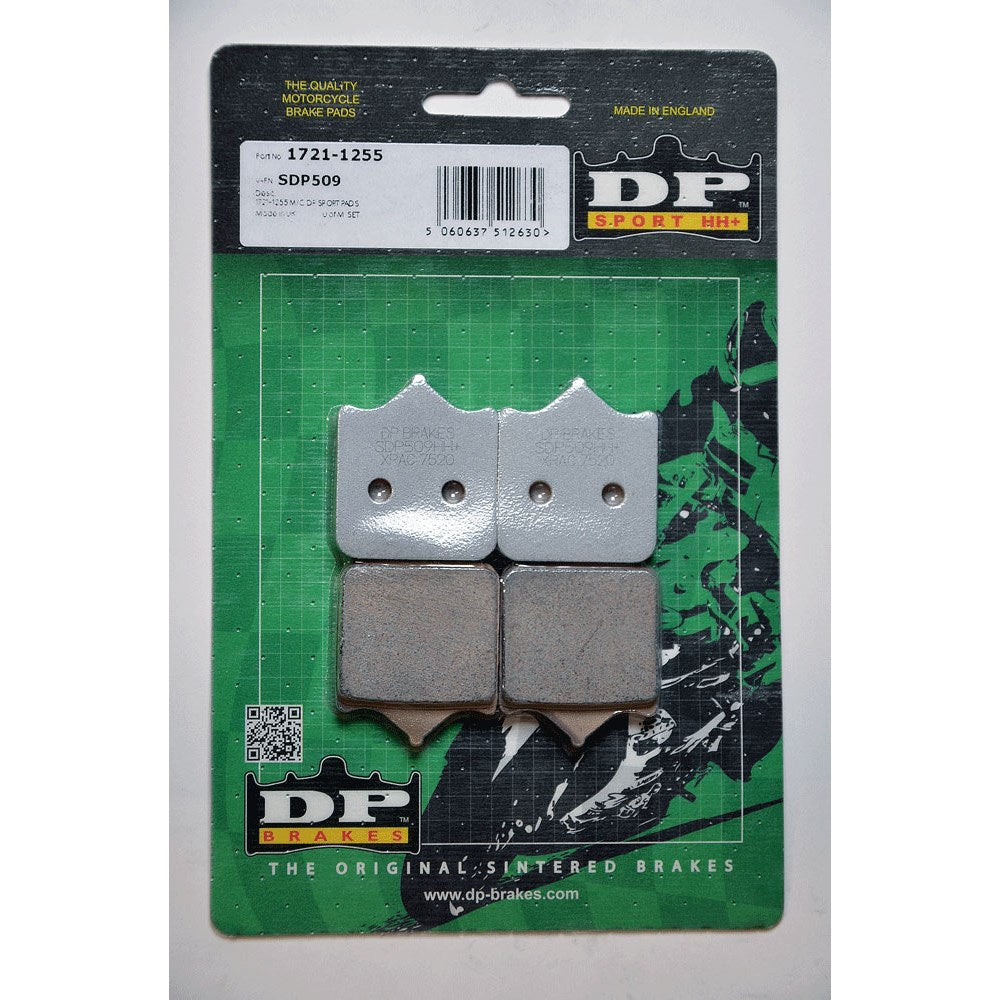DP HH+ PERFORMANCE BRAKE PADS (FA604/4 / FDB2255)