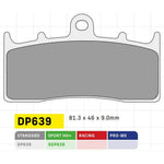 DP HH+ PERFORMANCE BRAKE PADS (FA294 613|FDB2124)