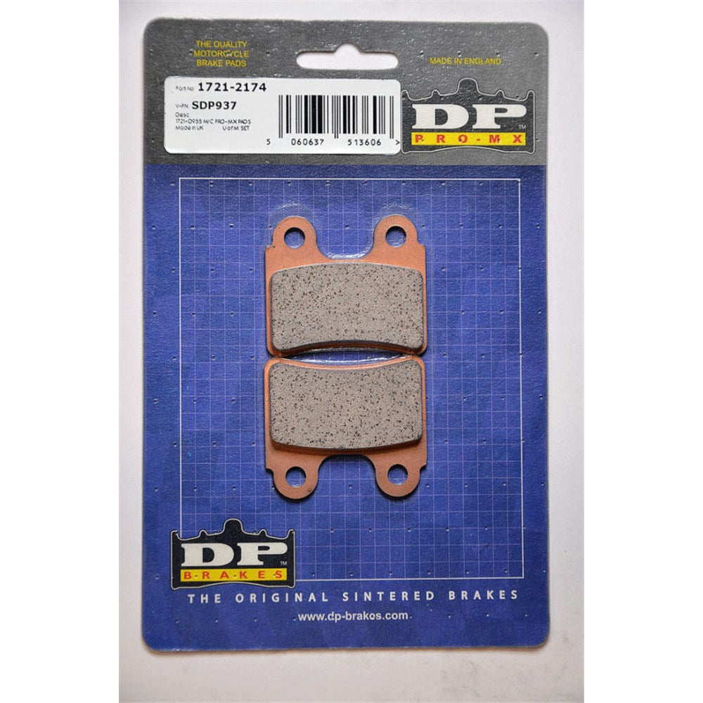 DP SDP PRO-MX BRAKE PADS (FA303 / FDB2109)