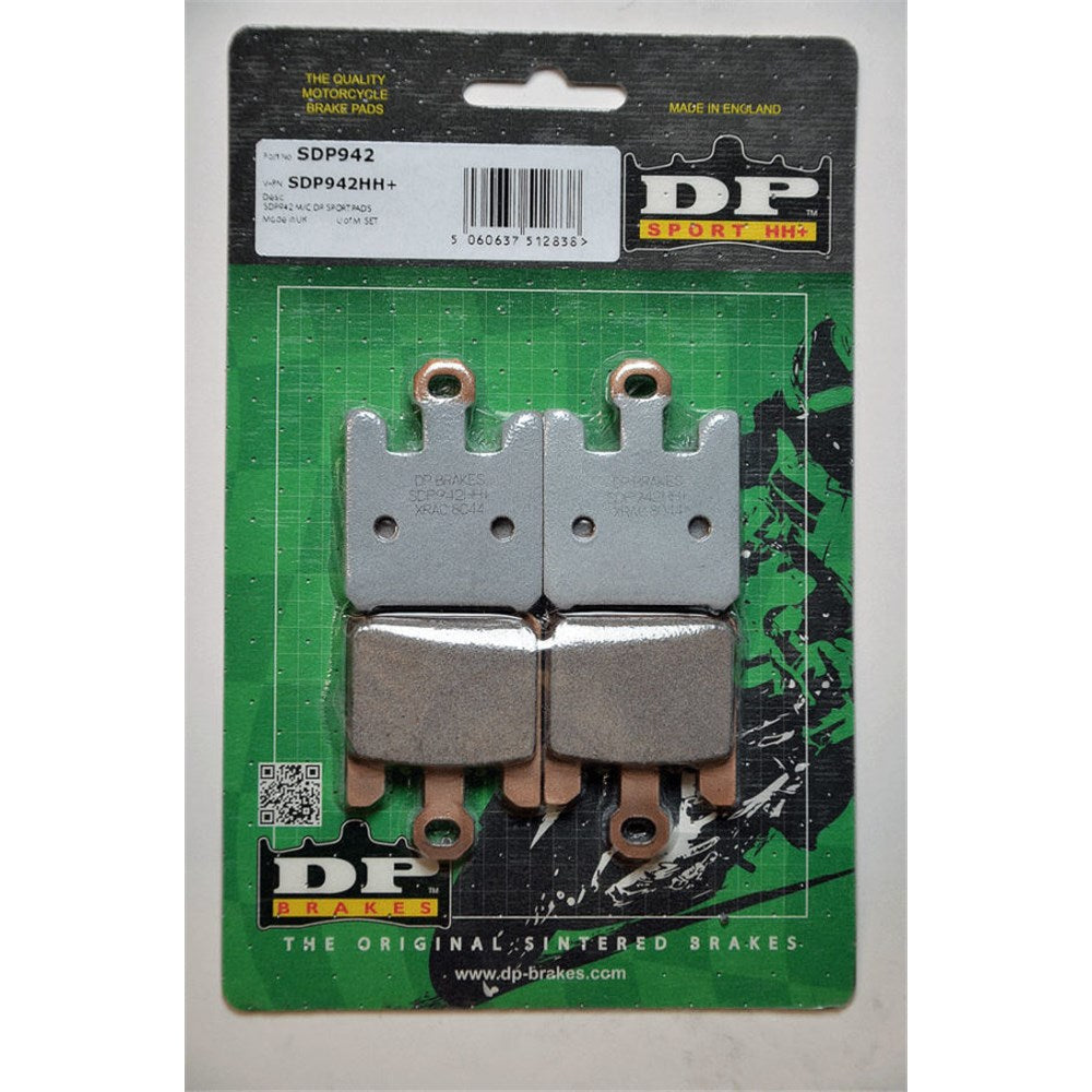 DP HH+ PERFORMANCE BRAKE PADS (FA369/4 / FDB2164 2203)