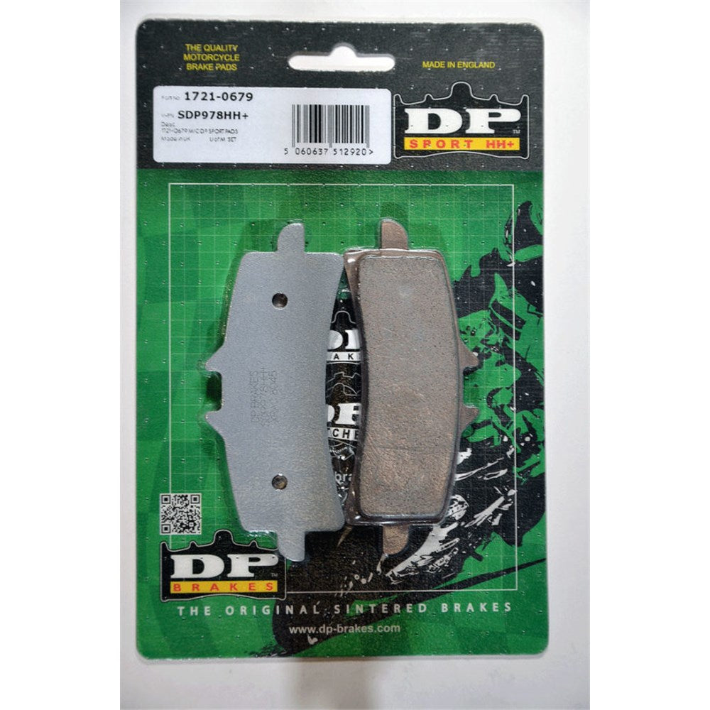 DP HH+ PERFORMANCE BRAKE PADS (FA447 / FDB2218 2260)