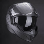 SCORPION EXO TECH EVO CARBON SOLID - MATTE BLK (MD)