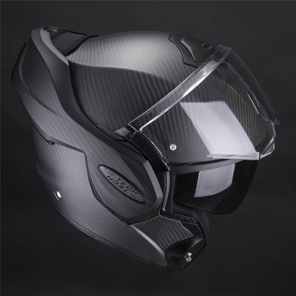SCORPION EXO TECH EVO CARBON SOLID - MATTE BLK (MD)