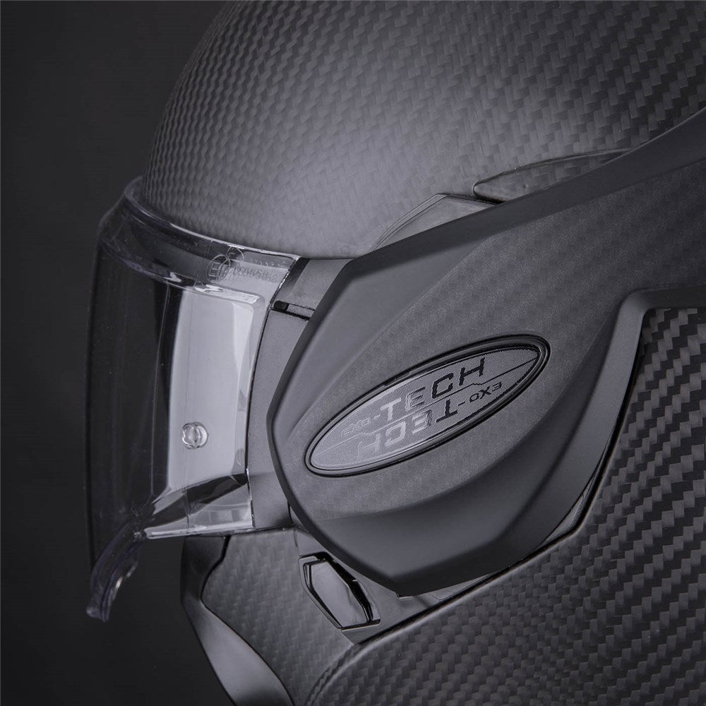 SCORPION EXO TECH EVO CARBON SOLID - MATTE BLK (MD)