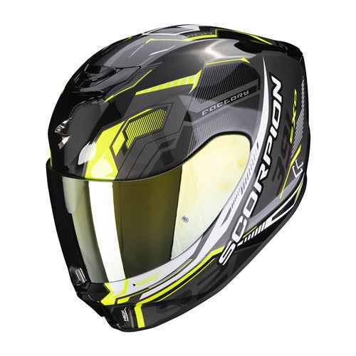 SCORPION EXO EXO-391 HAUT - BLK/SIL/N-YEL (XS)