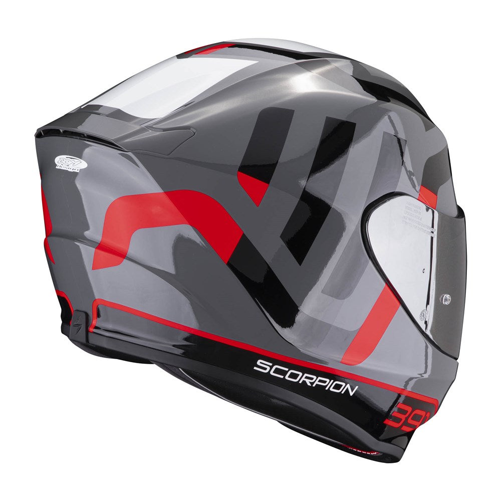 SCORPION EXO EXO-391 AROK - GRY/RED/BLK (LG)