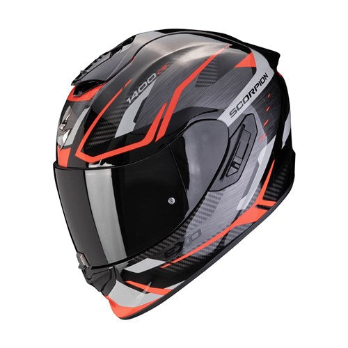 SCORPION EXO EXO-1400 EVO II AIR ACCORD - GRY/RED (LG) #