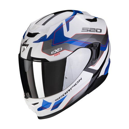 SCORPION EXO EXO-520 EVO AIR ELAN - PEARL WHT/BLU (XS) #