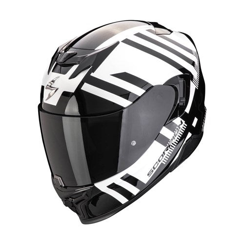 SCORPION EXO EXO-520 EVO AIR BANSHEE - PEARL WHT/BLK (MD) #