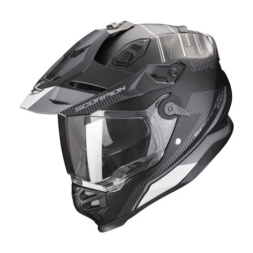 SCORPION EXO ADF-9000 AIR DESERT - MATTE BLK/SIL (MD)
