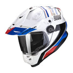 SCORPION EXO ADF-9000 AIR DESERT - WHT/BLU/RED (LG)