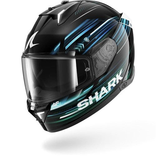 SHARK SKWAL i3 LIGHT-BLUR - BLK/BLU/GRN (2XL)