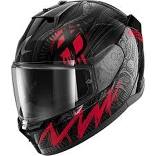 SHARK D-SKWAL 3 SHIEVER BLK/ANT/RED (XS) [SPC01]