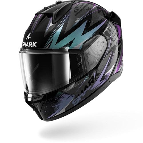 SHARK D-SKWAL 3 BLAST-R - BLK/GRN (LG)