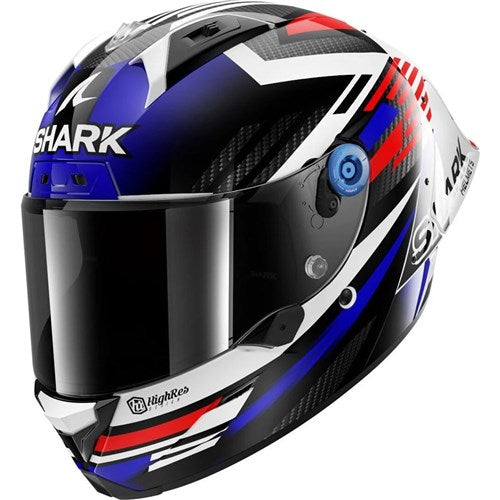 SHARK AERON-GP FIM RACING #1 SPEED-VIBE RED/BLU (SM)