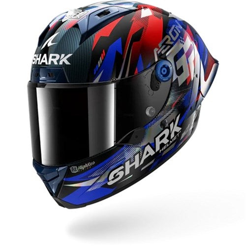 SHARK AERON-GP FIM RACING #1 REPLICA ZARCO VICTORY 2025 - BLU/RED (XL)