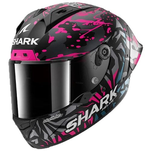 SHARK AERON-GP FIM RACING #1 REPLICA REDDING MATTE BLK/VIO/BLU (MD)