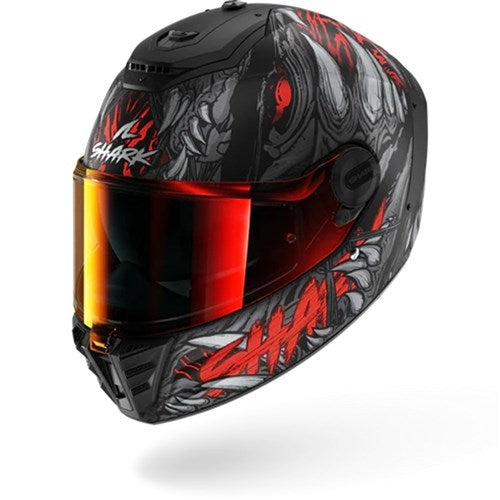 SHARK SPARTAN RS SHAYTAN - MATTE BLK/RED/ANT (LG)