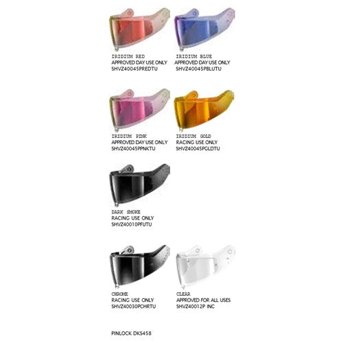 SHARK VIS - SKWAL i3 D-SKWAL3 RIDILL2 VISOR RED