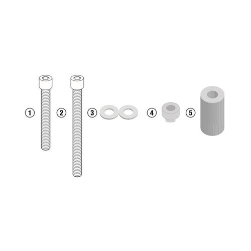 GIVI KIT FOR SLD SLIDER YAM MT-10 16-  [ONC01]