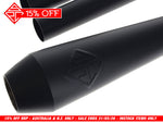 2-into-1 LaneSplitter Exhaust - Black. Fits Touring 2017up. - SP Concepts Exhaust