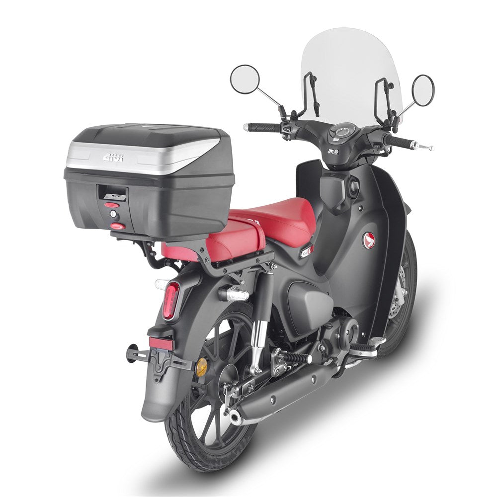 GIVI SPECIFIC MONOLOCK REAR RACK - HONDA SUPER CUB C125 22- (USE WITH MONOLOCK CASE PLATE)