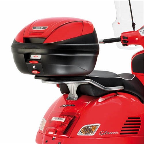 GIVI SPECIFIC MONOLOCK REAR RACK - VESPA GTS 125-150-300 SUPER 08-21 (USE WITH MONOLOCK CASE PLATE)