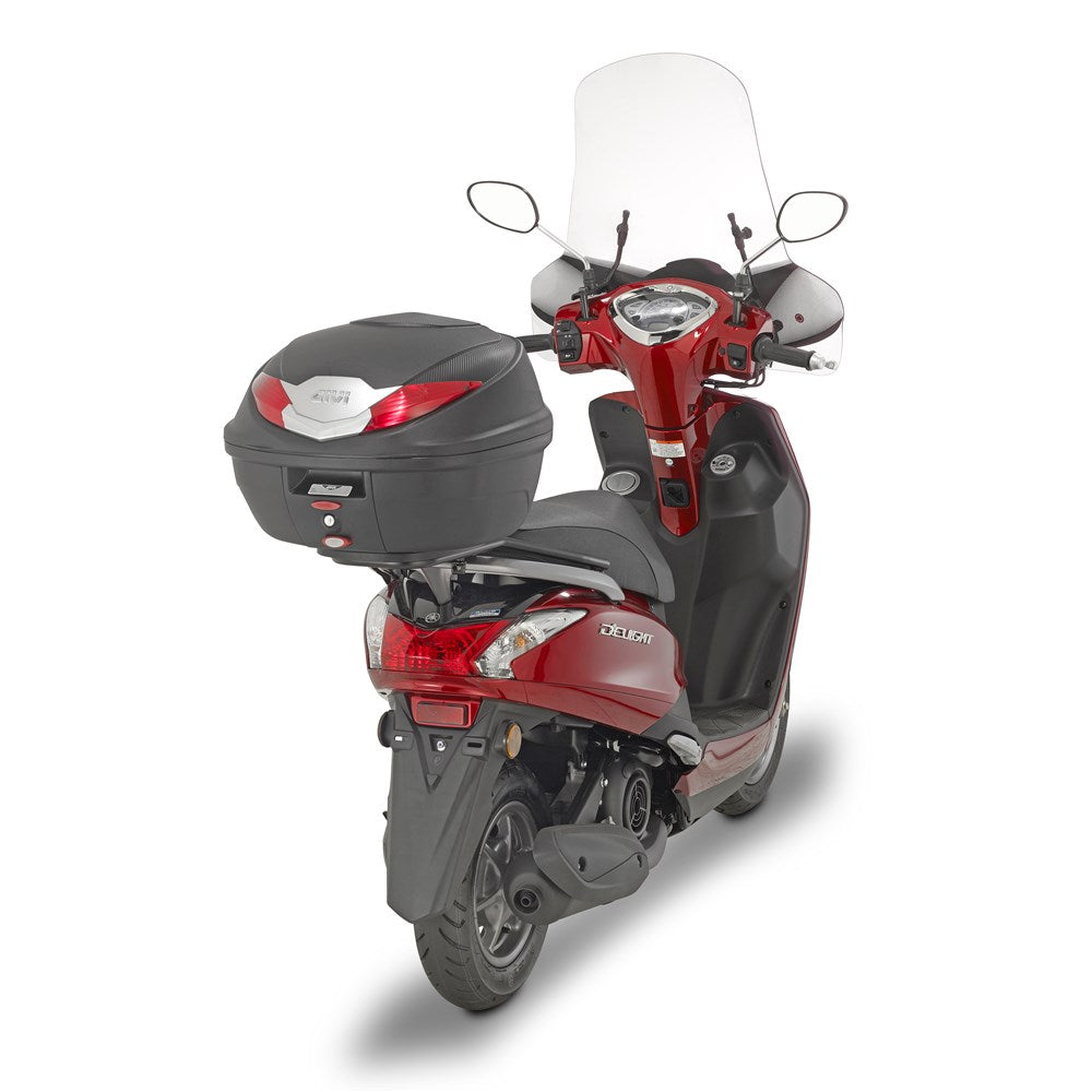 GIVI SPECIFIC REAR RACK - YAMAHA D'ELIGHT 125 17- (USE WITH MONOLOCK CASE PLATE)