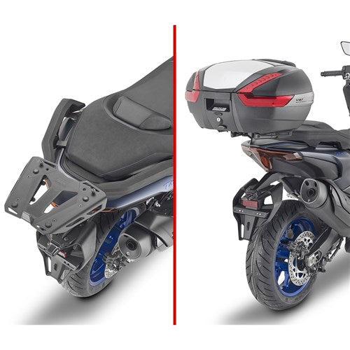 GIVI SPECIFIC REAR RACK - YAMAHA T-MAX 560 22- (NEEDS PLATE)