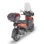 GIVI MONOLOCK SPECIFIC REAR RACK - PIAGGIO BEVERLY 300-400 HPE 2021- (NEEDS PLATE)