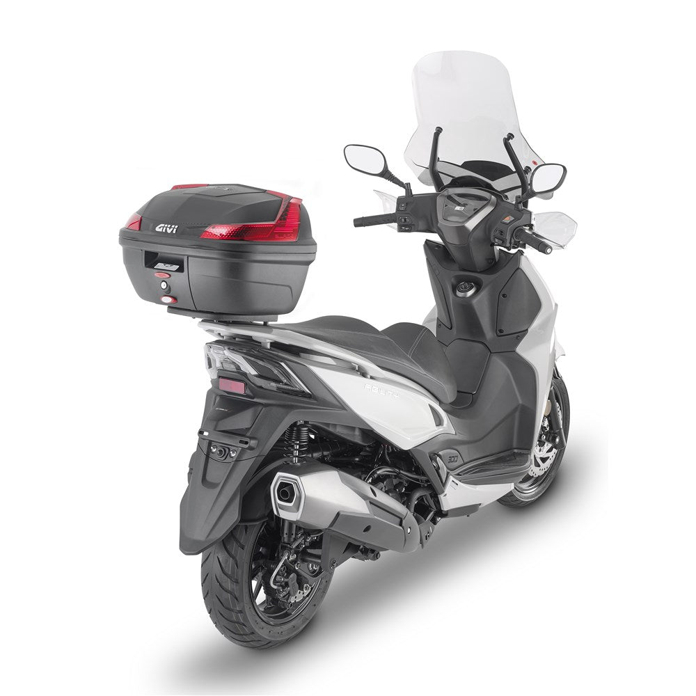 GIVI SPECIFIC MONOLOCK REAR RACK - KYMKO AGILITY 300 R16 19-21 (USE WITH MONOLOCK CASE PLATE)