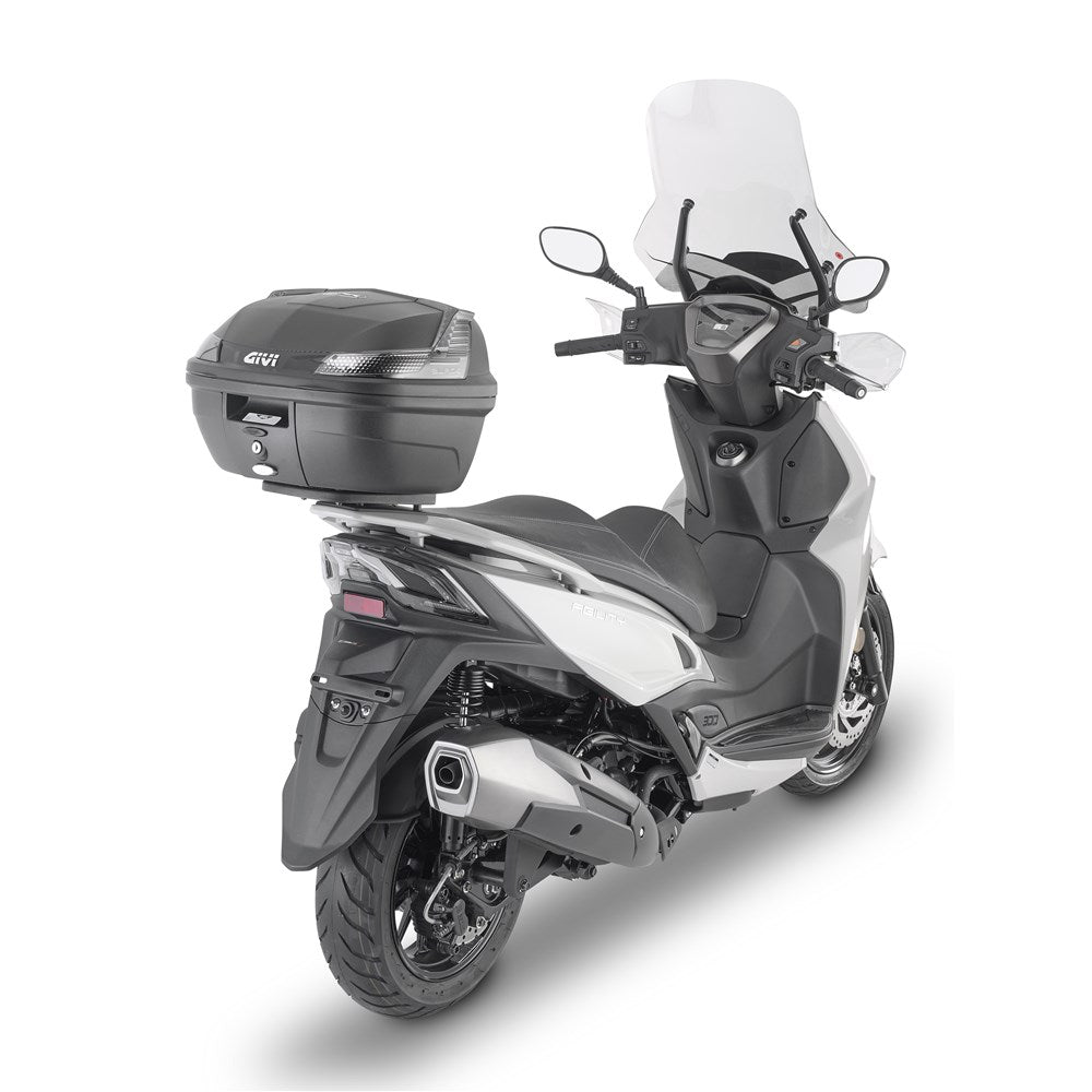 GIVI SPECIFIC MONOLOCK REAR RACK - KYMKO AGILITY 300 R16 19-21 (USE WITH MONOLOCK CASE PLATE)