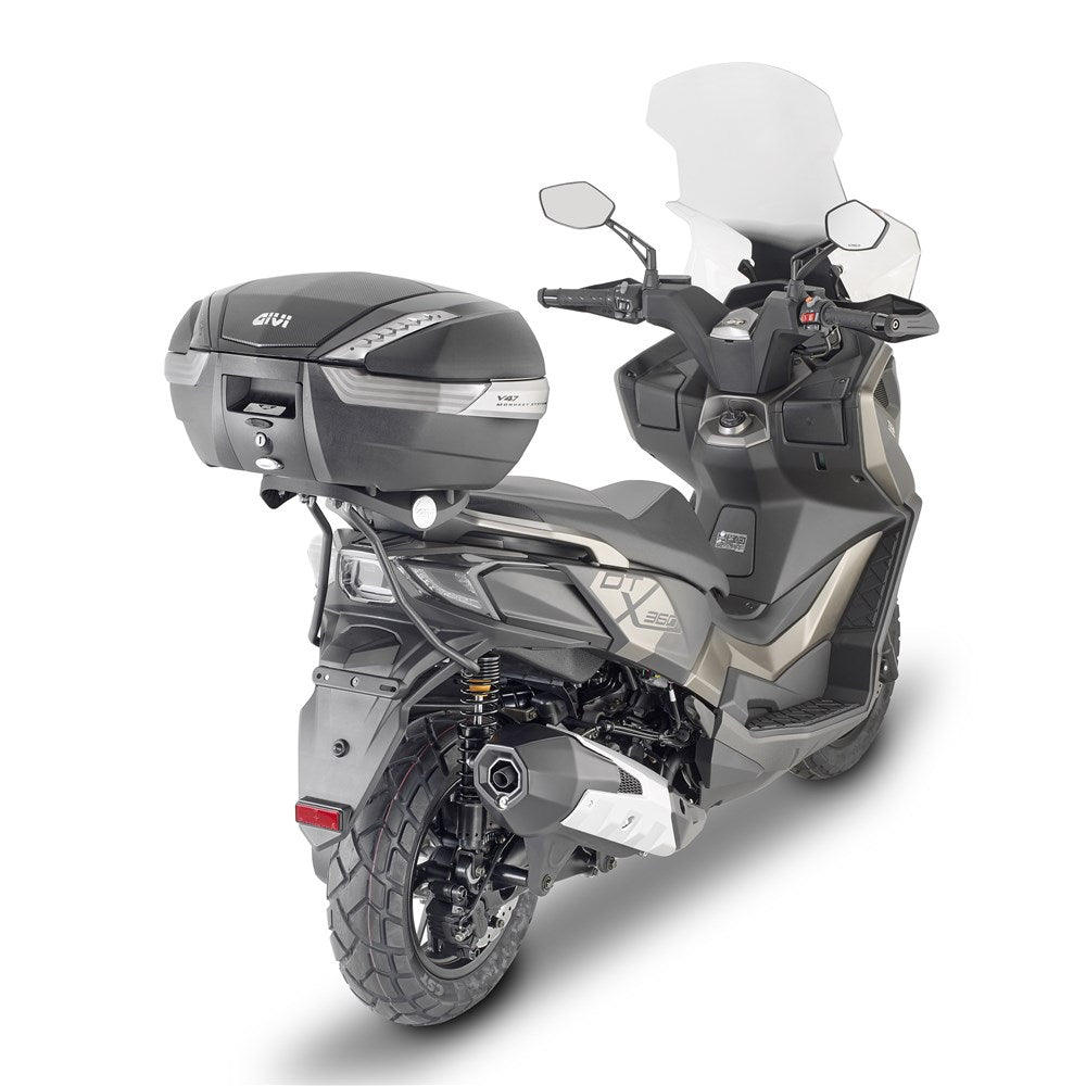 GIVI SPECIFIC REAR RACK - KYMKO DTX360 2021- (NEEDS PLATE)