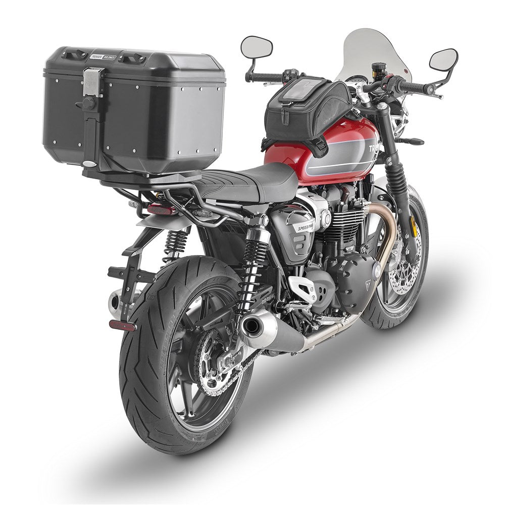 GIVI SPECIFIC REAR RACK - TRIUMPH SPEED TWIN 1200 19- (NEEDS PLATE)