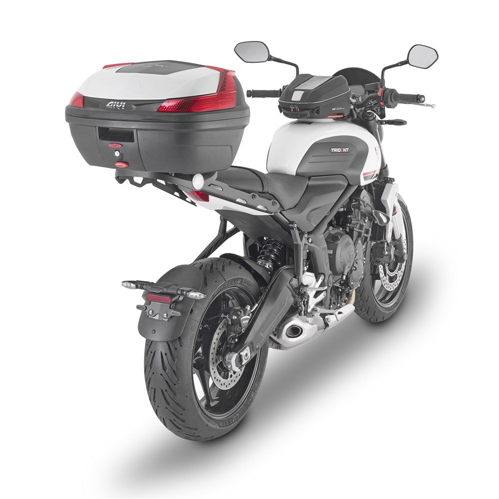 GIVI SPECIFIC REAR RACK - TRIUMPH TRIDENT 660 21- (NEEDS PLATE)