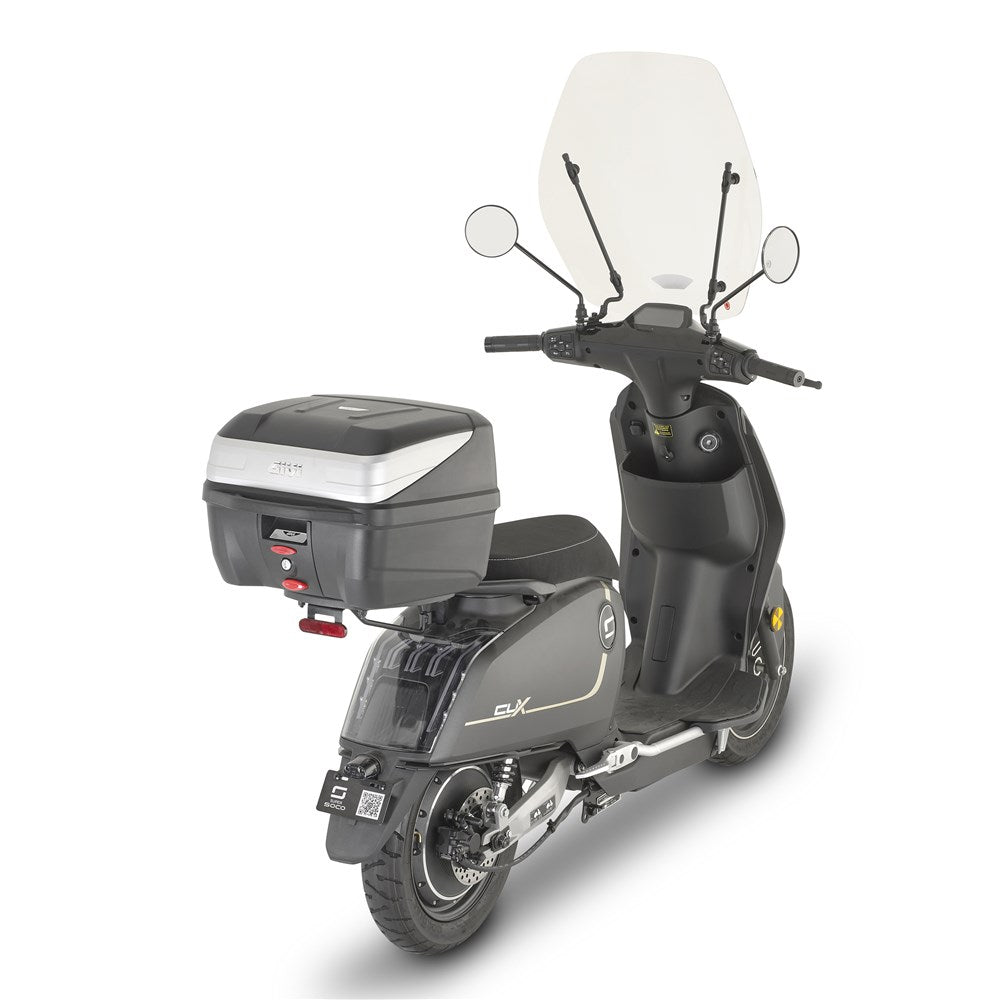 GIVI SR8831 SPECIFIC MONOLOCK REAR RACK - SUPER SOCO CUX 21- (USE WITH MONOLOCK CASE PLATE)
