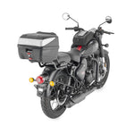 GIVI SPECIFIC MONOLOCK REAR RACK - ROYAL ENFIELD CLASSIC 350 22- *ONLY WITH PASSENGER SEAT* (USE WITH MONOLOCK CASE PLATE)