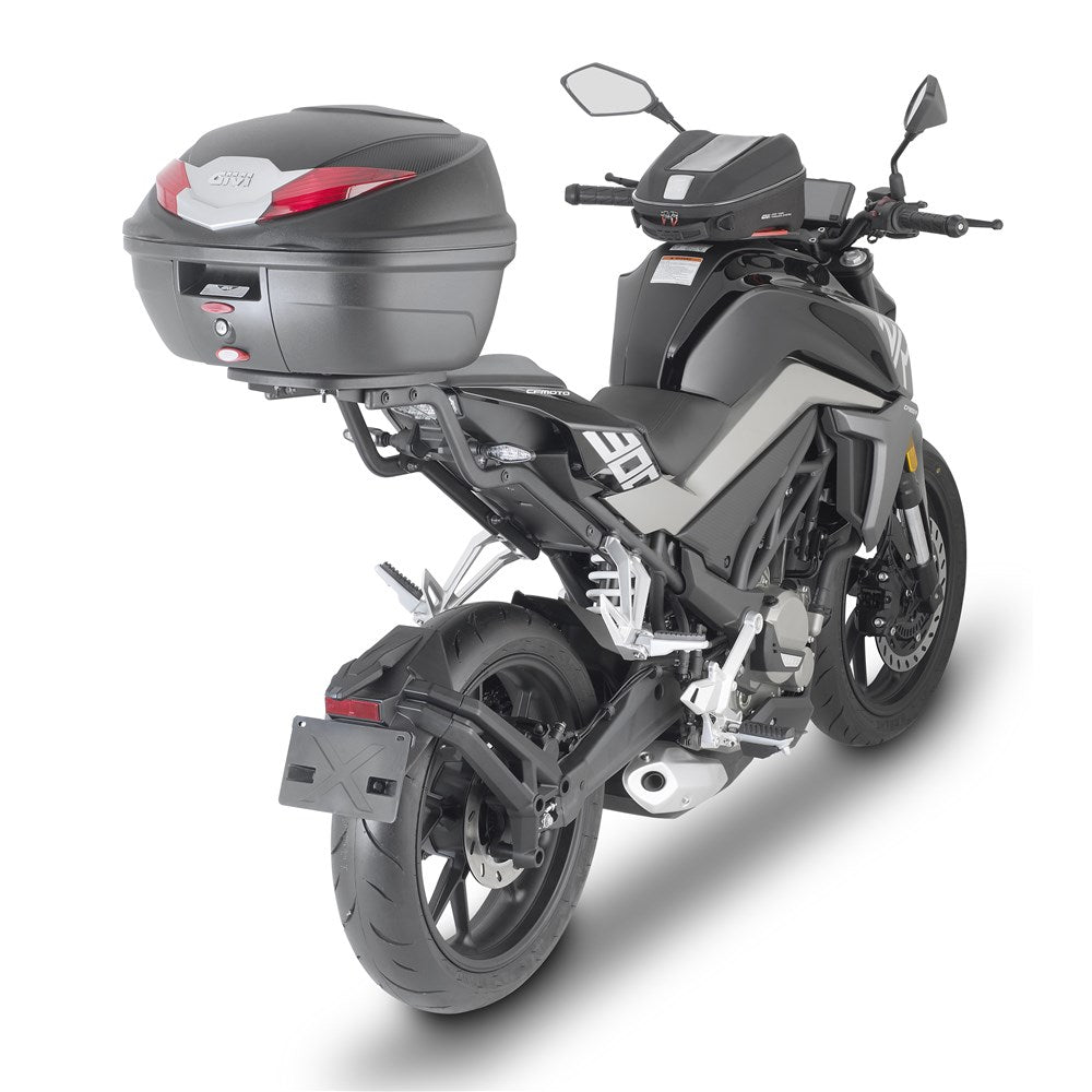 GIVI SPECIFIC MONOLOCK REAR RACK - CF MOTO 300 NK 2021- (USE WITH MONOLOCK CASE PLATE)