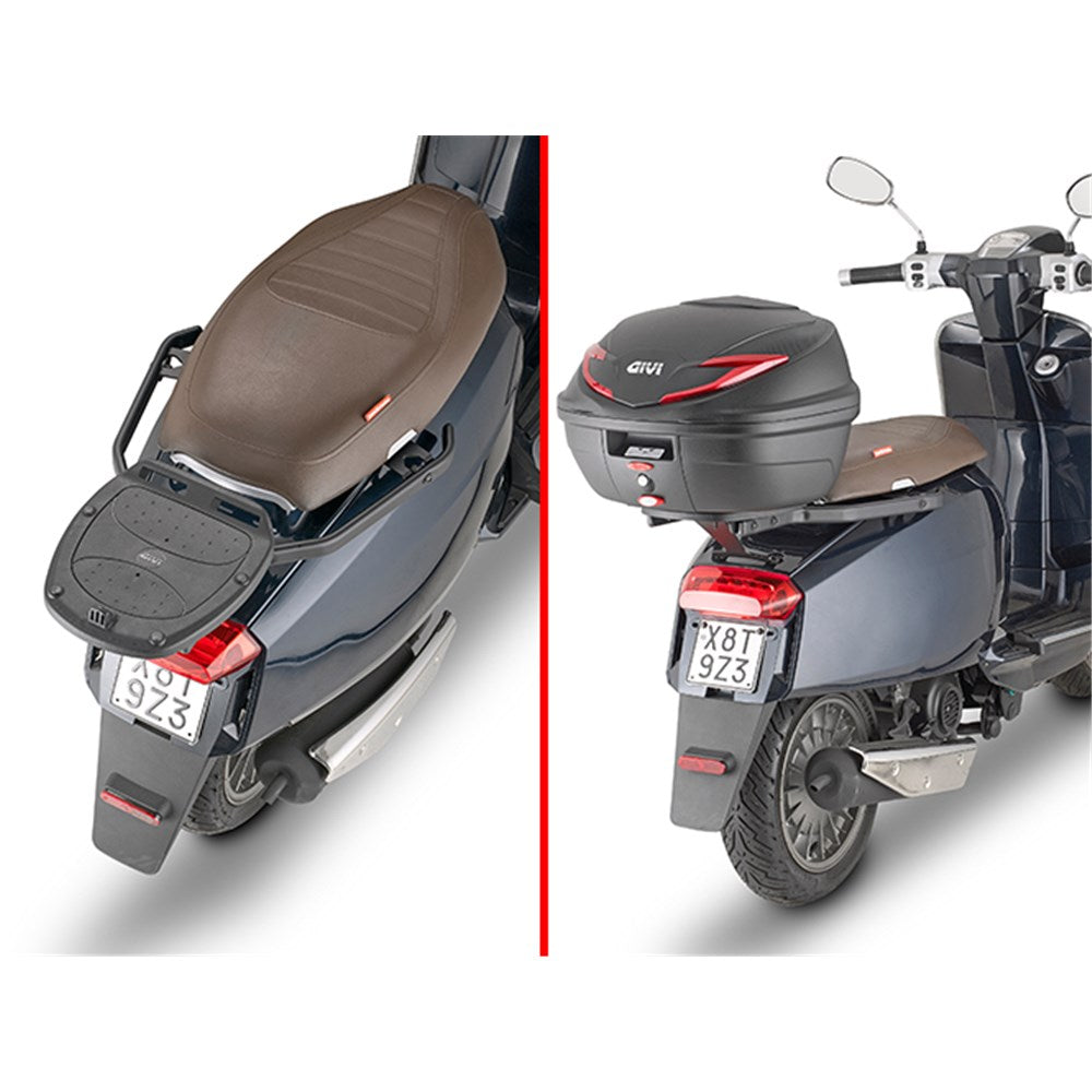 GIVI SPECIFIC MONOLOCK REAR RACK - LAMBRETTA V-SPECIAL 50-200 22- (USE WITH MONOLOCK CASE PLATE)