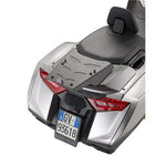 GIVI SPECIFIC MONOKEY BLACK ALUMINIUM REAR RACK - HONDA GL1800 GOLD WING 18-21 (PLATE INCLUDED)