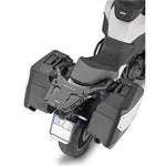 GIVI SPECIFIC MONOKEY BLACK ALUMINIUM REAR RACK - HONDA NT1100 22- (PLATE INCLUDED)